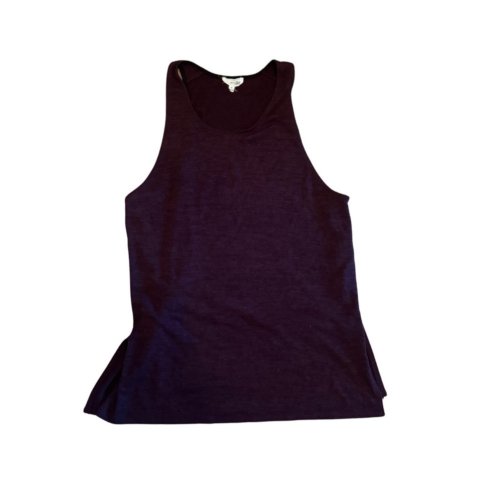 Wilfred Free Women's Purple Slub Tank Top - Picture 1 of 3